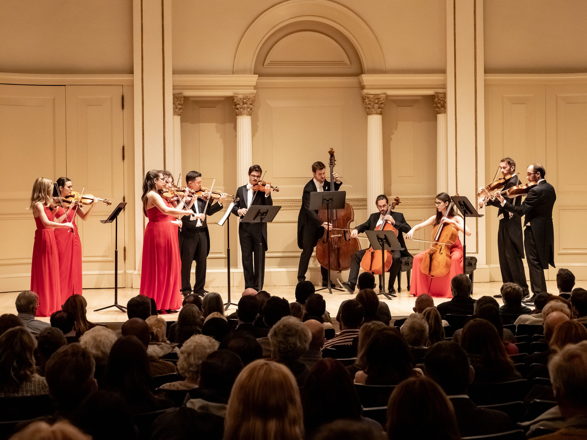 L'Appassionata alla Carnegie Hall, ripresa dal pubblico