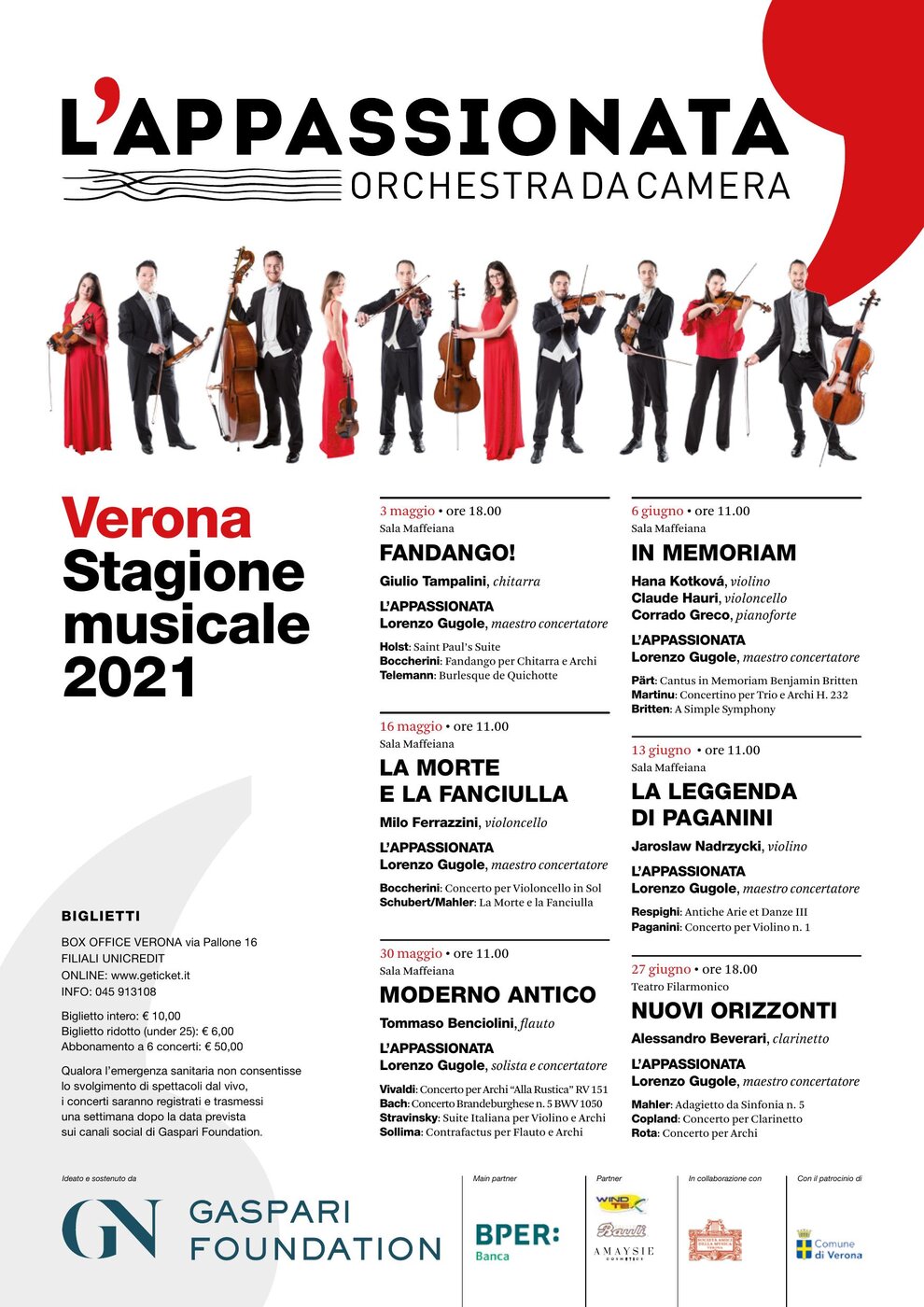 Manifesto della Stagione 2021