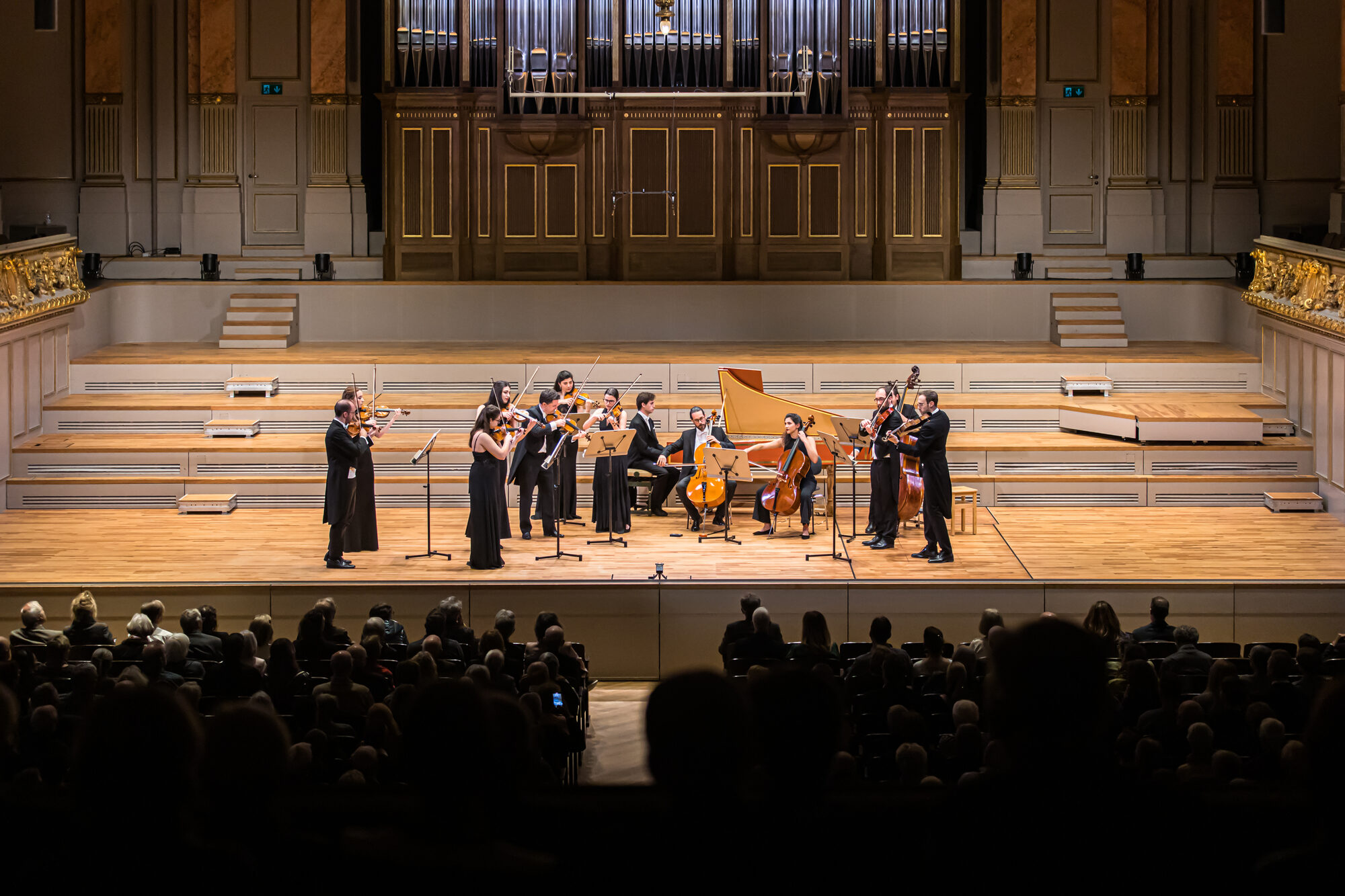 L'Appassionata alla Tonhalle di Zurigo, panoramica